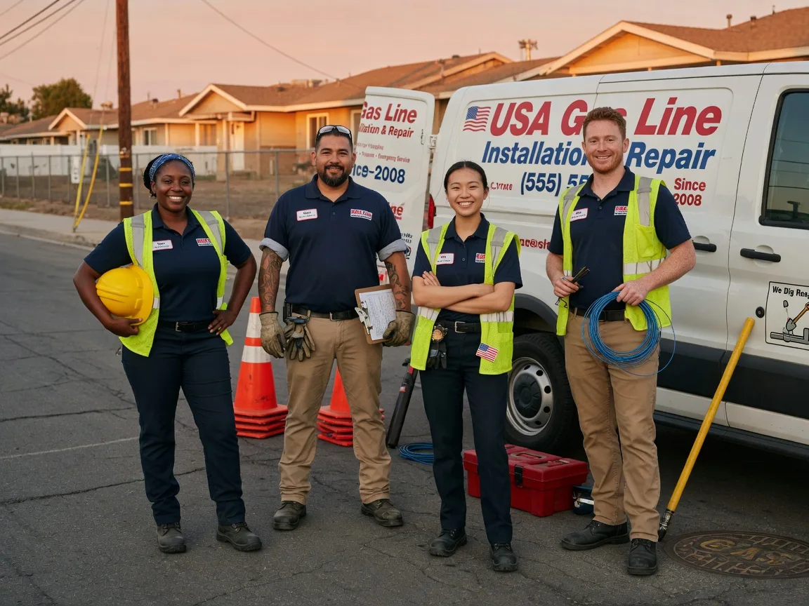 Gas Line Installation company in Darrow, LA